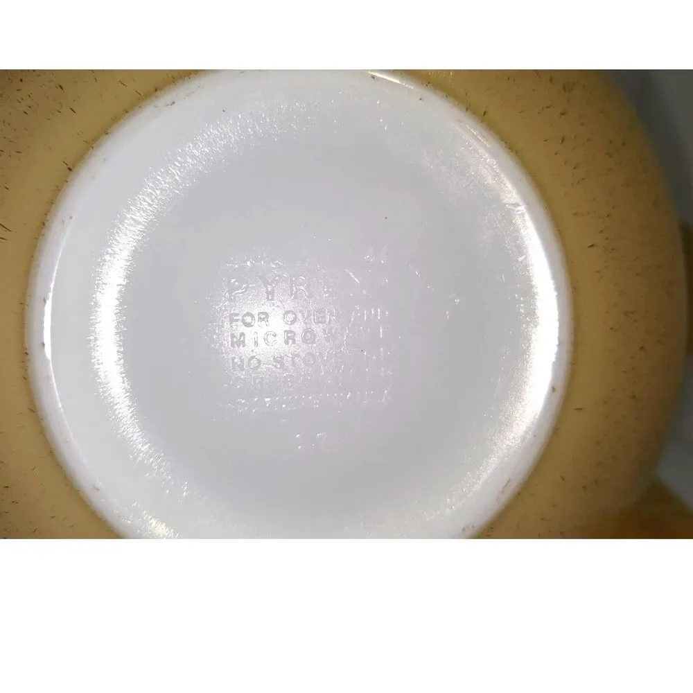 Vintage Pyrex Forest Fancies 443 444 Cinderella Bowl Set of 2 Mushroom
